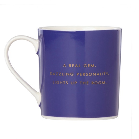 KATE SPADE Sparkly. The Things We Love Coffee Mug - Picture 2 of 5